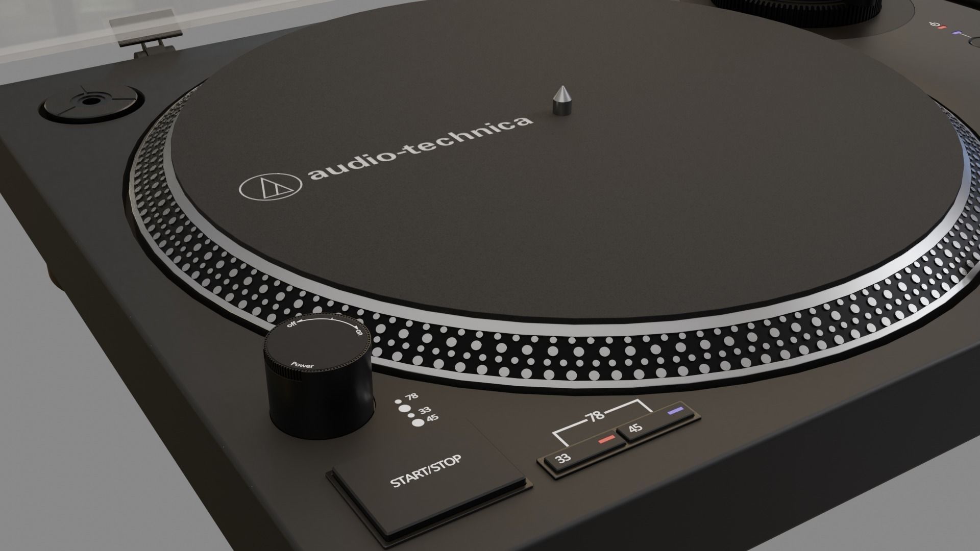 AUDIO-TECHNICA AT-LP120USB 3D model_8
