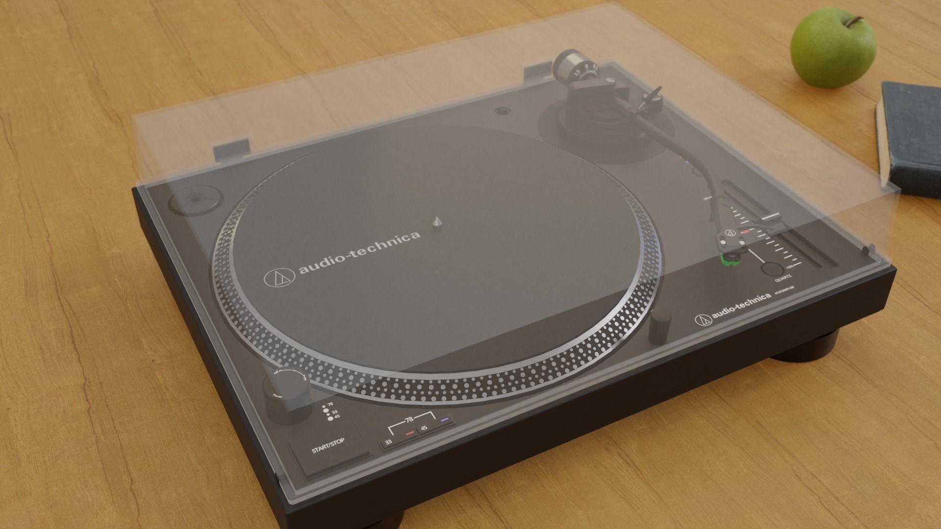 AUDIO-TECHNICA AT-LP120USB 3D model_2