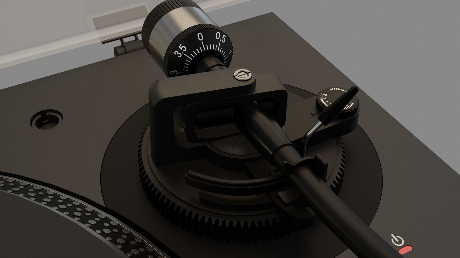 AUDIO-TECHNICA AT-LP120USB 3D model_10