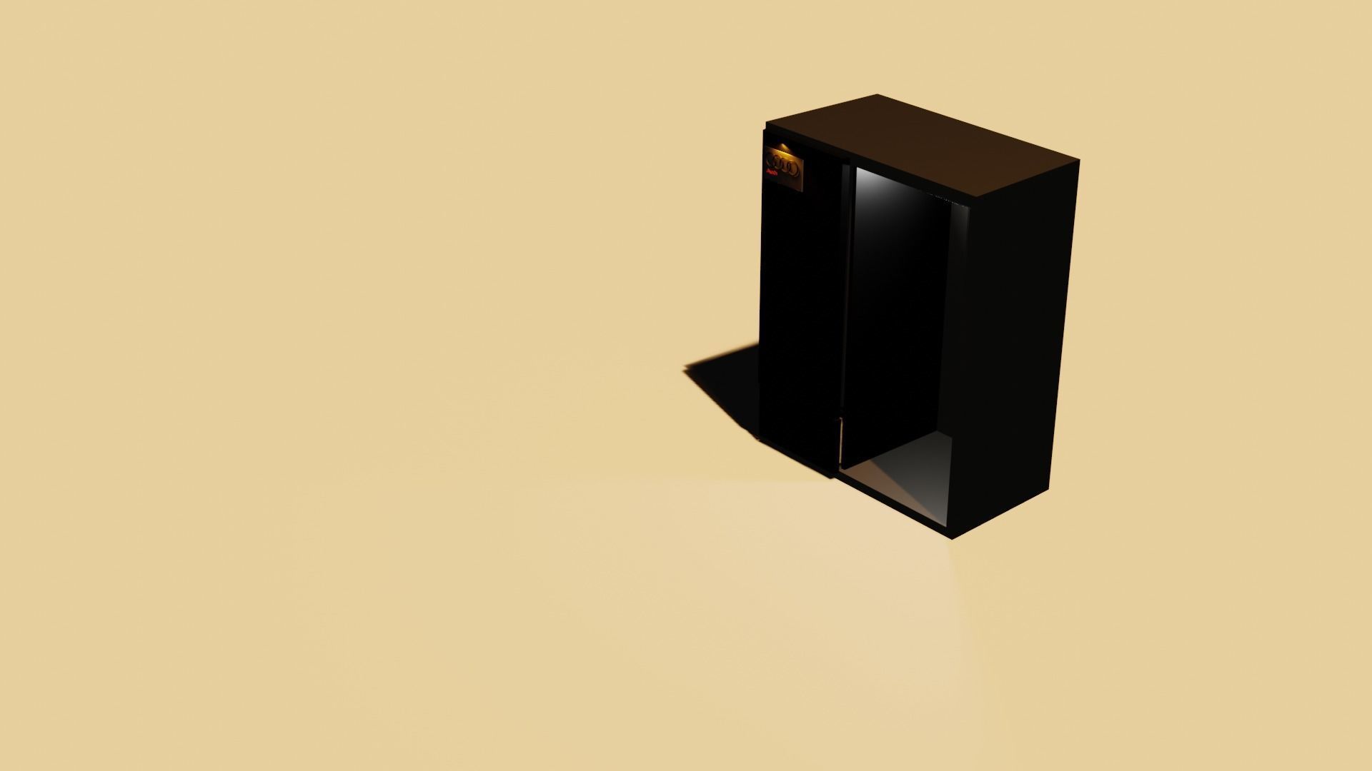 Modren closet 3D model_2