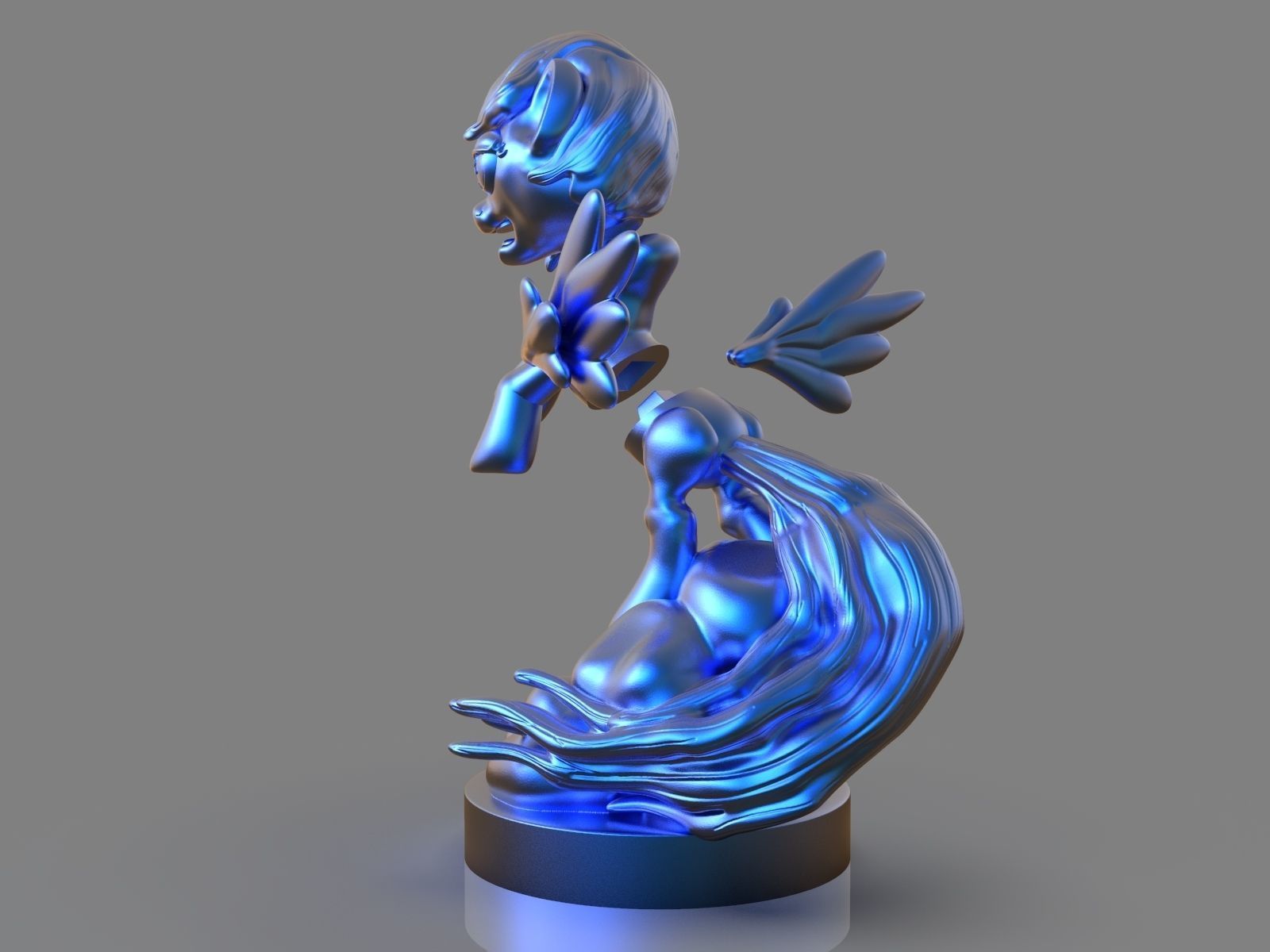 My Little Pony Rainbow Dash Sculpture 3D print model_19