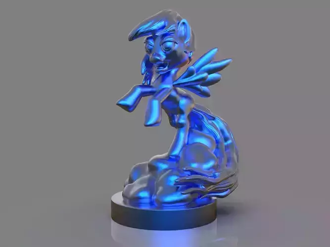 My Little Pony Rainbow Dash Sculpture