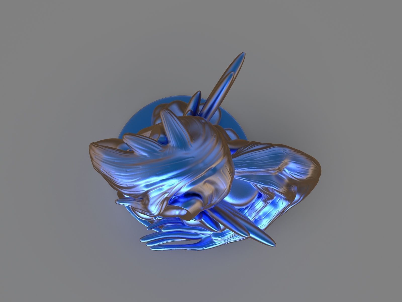 My Little Pony Rainbow Dash Sculpture 3D print model_15