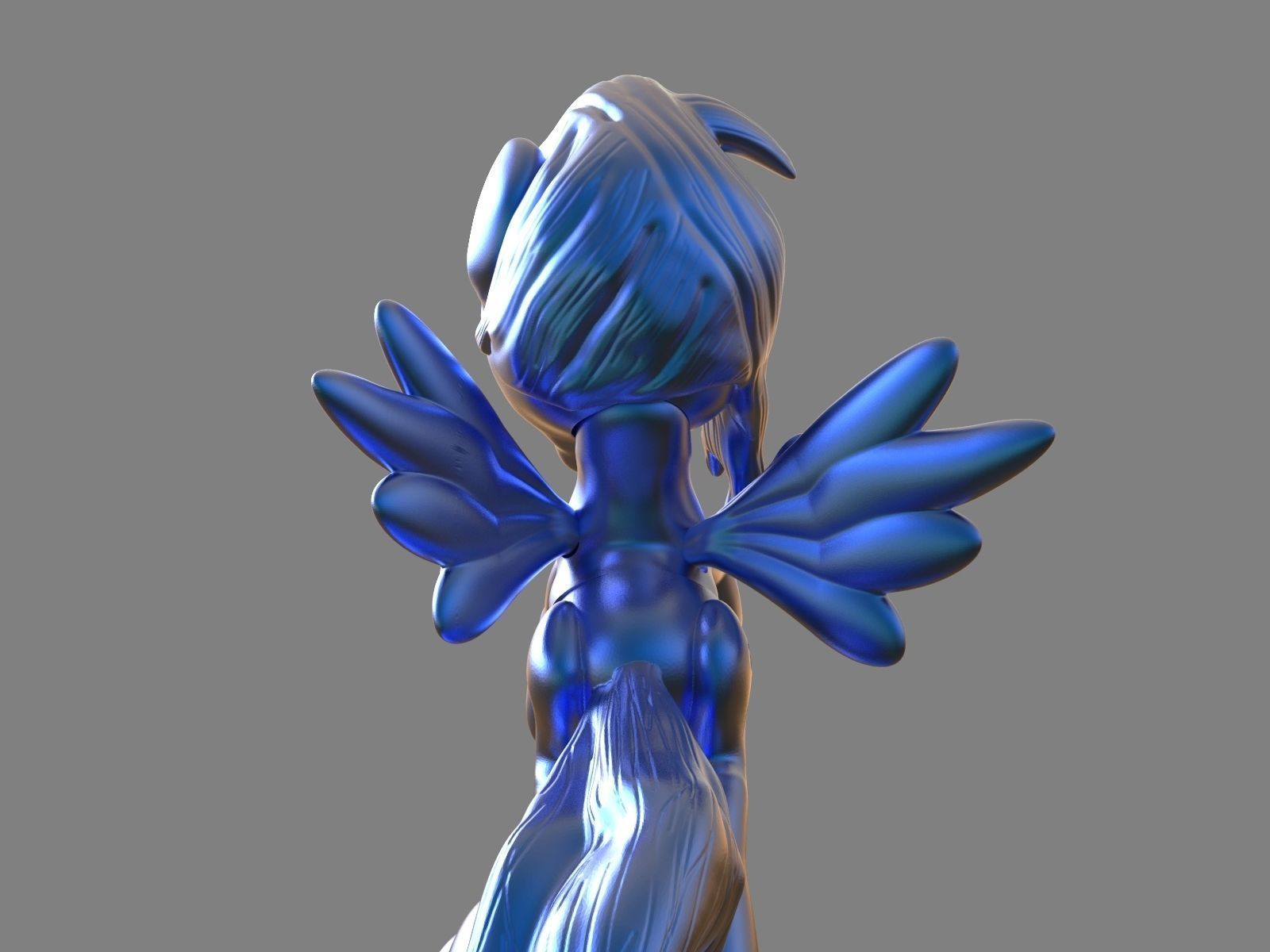 My Little Pony Rainbow Dash Sculpture 3D print model_11