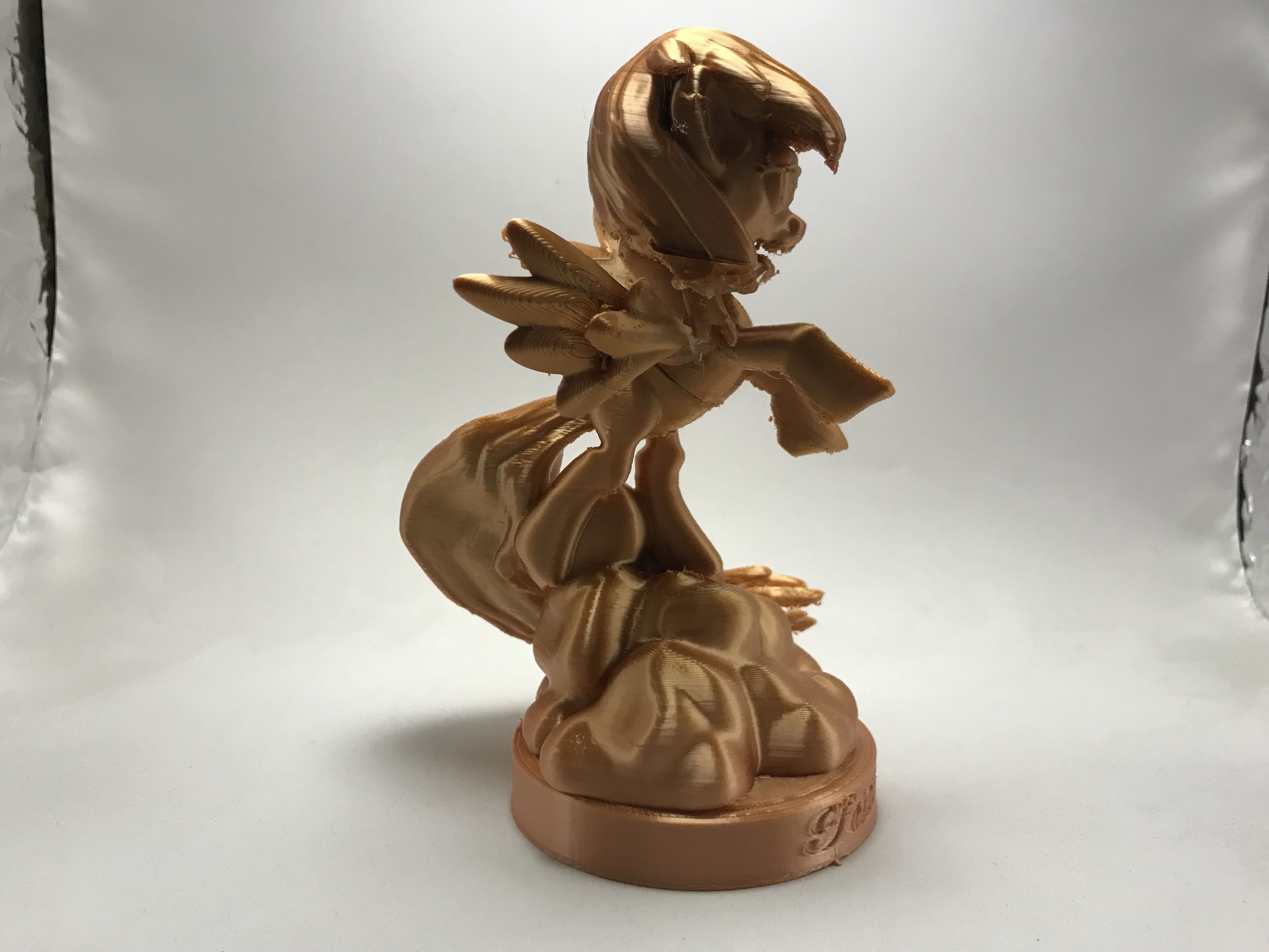 My Little Pony Rainbow Dash Sculpture 3D print model_29