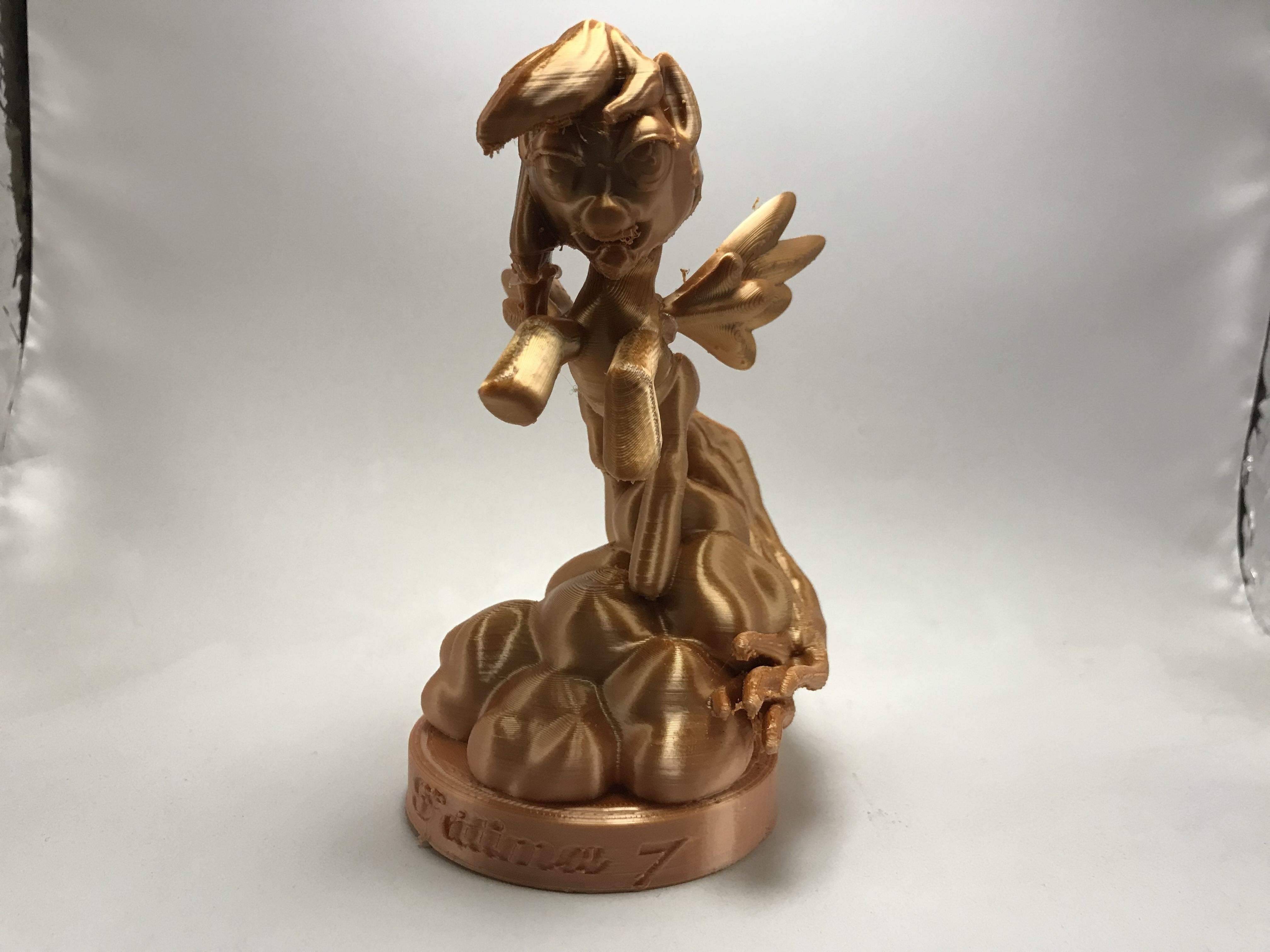 My Little Pony Rainbow Dash Sculpture 3D print model_27