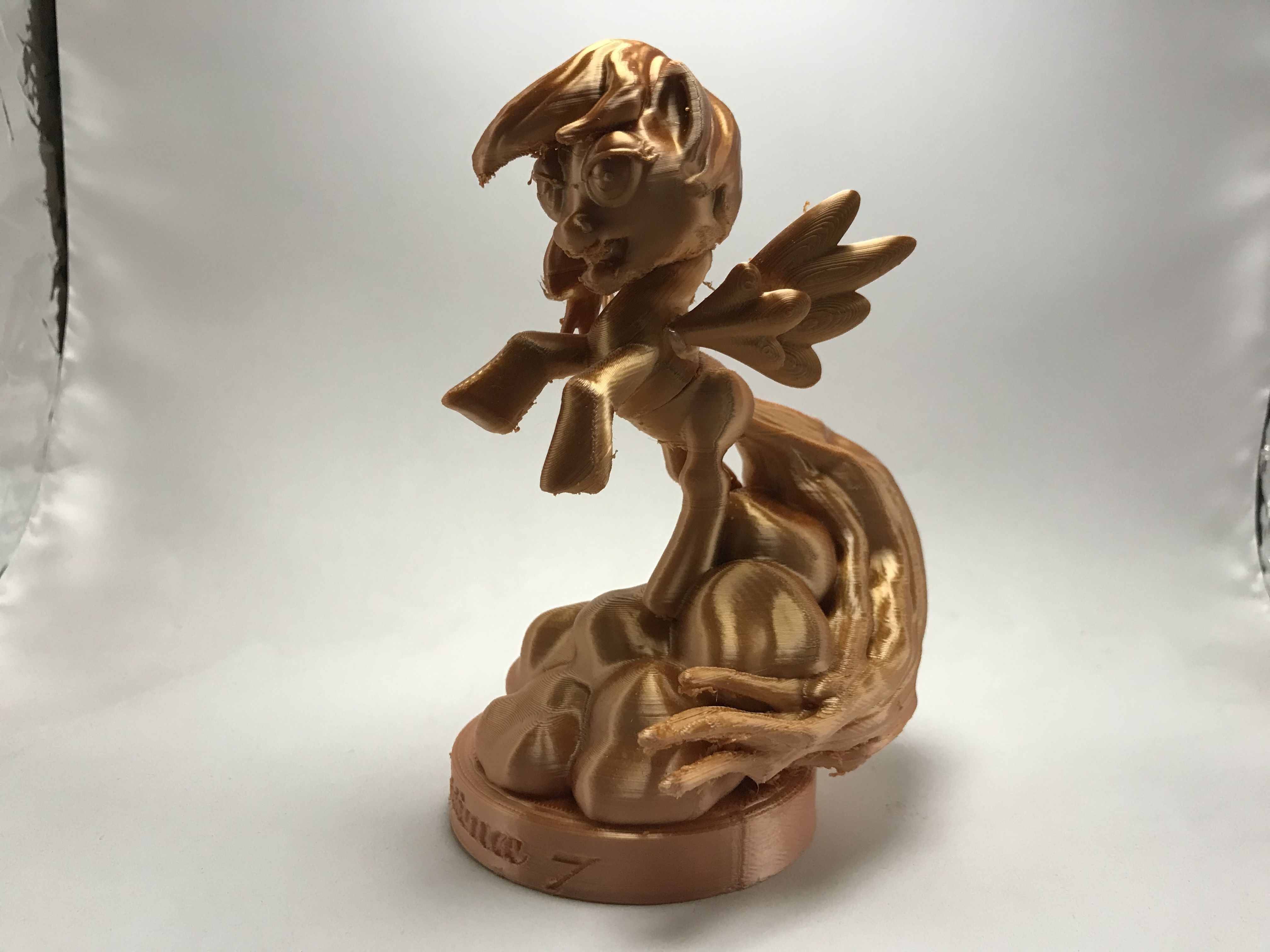 My Little Pony Rainbow Dash Sculpture 3D print model_26