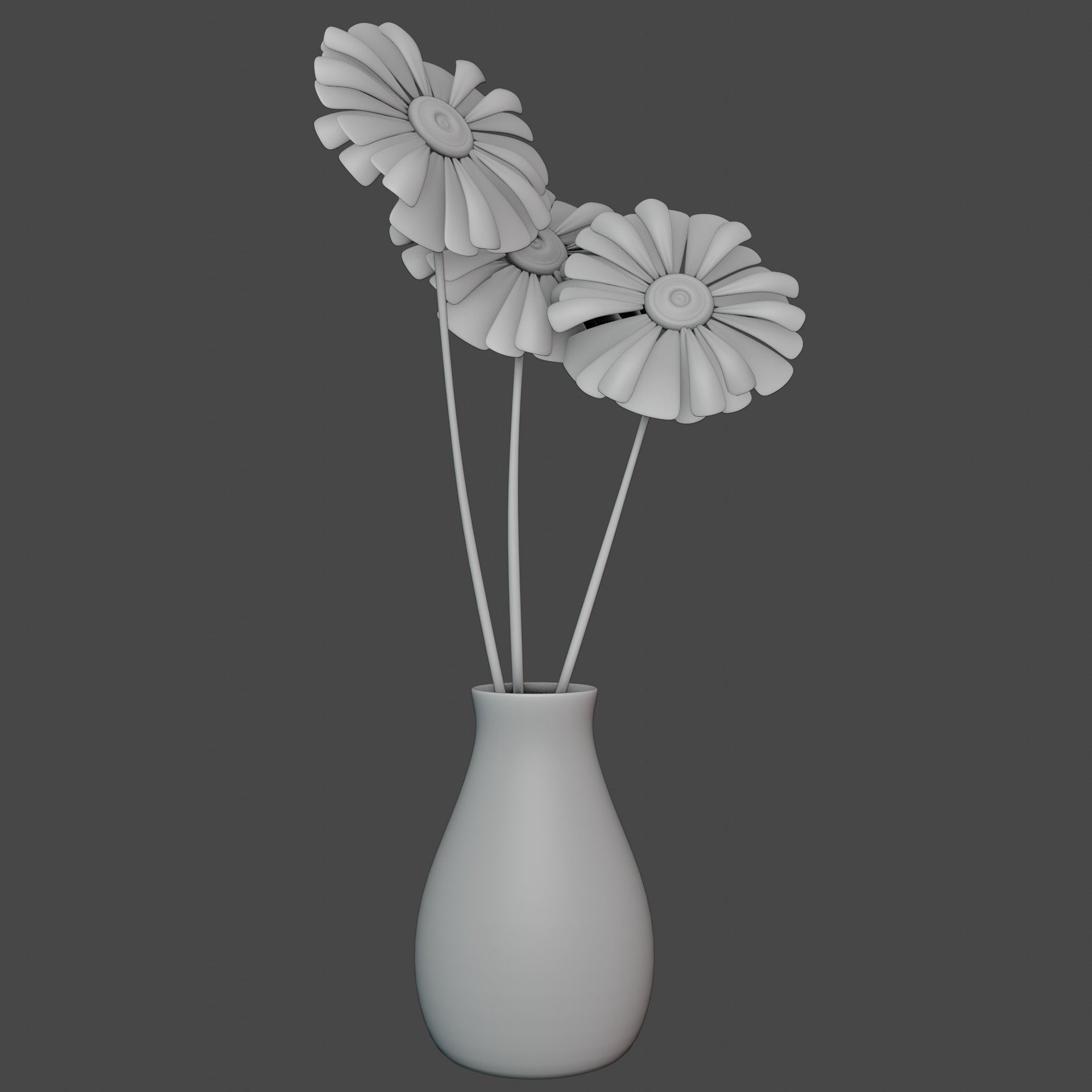 3D painting shader Low-poly 3D model_3