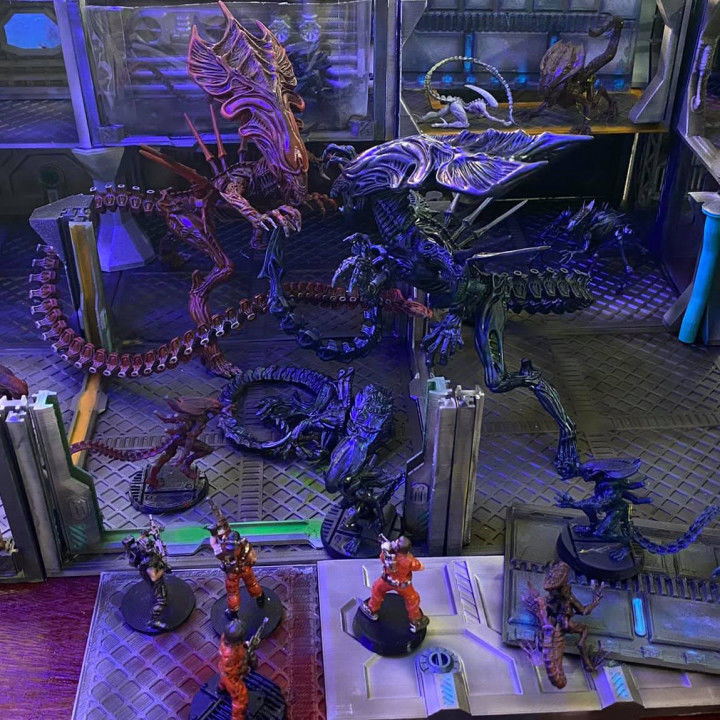 BOZ FRAME BUILT MODULAR TERRAIN SET 2 3D print model_1