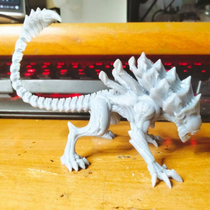 XENO BROOD CHARGER 3D print model_2