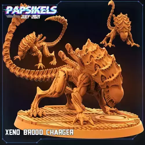 XENO BROOD CHARGER 3D print model