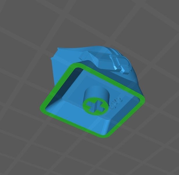 Keycap Mondo 3D print model_2