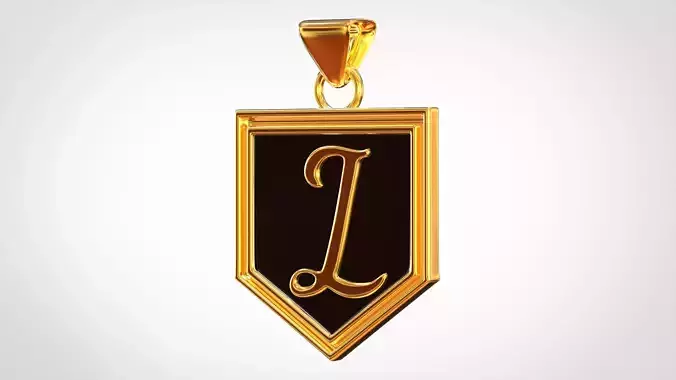 Letter L Pendant