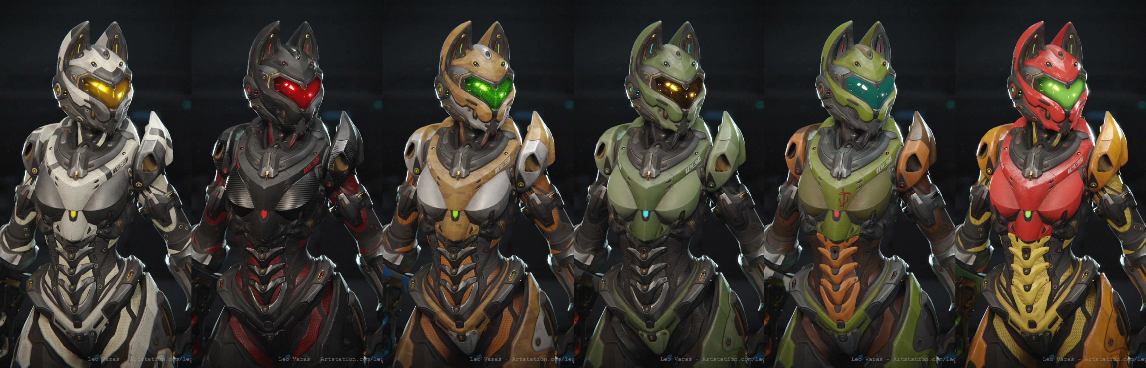 Yui - SpecOps Cat Low-poly 3D model_18