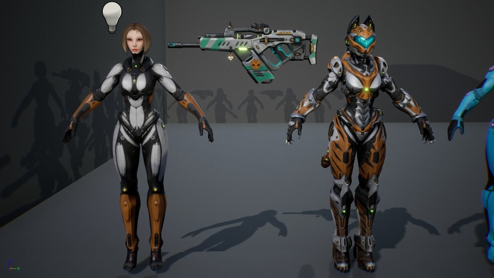 Yui - SpecOps Cat Low-poly 3D model_30