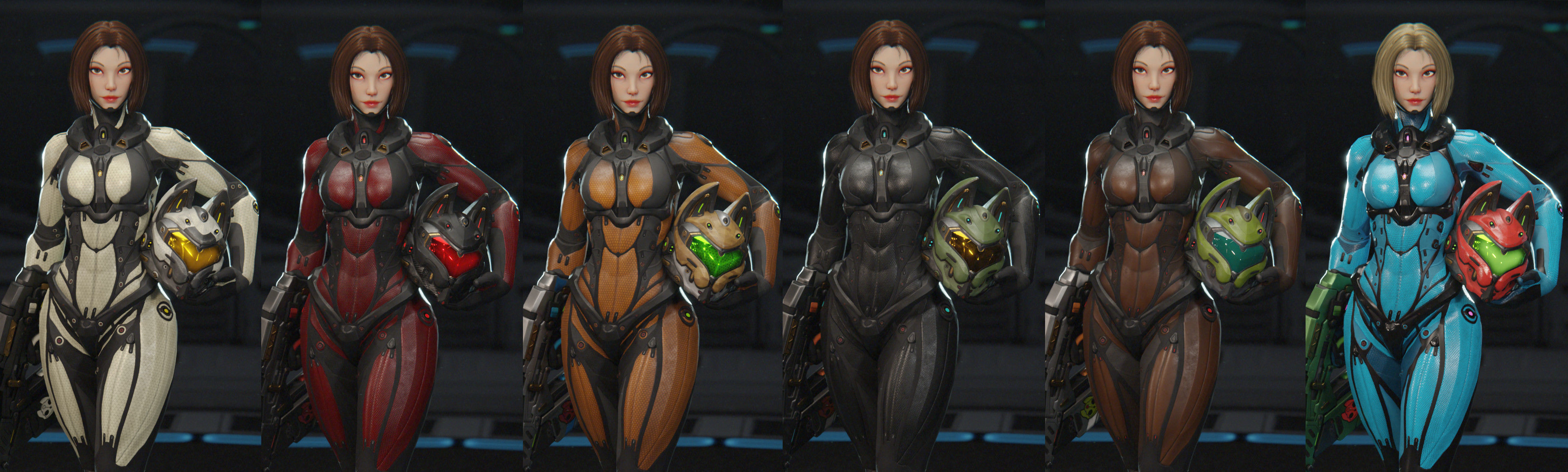 Yui - SpecOps Cat Low-poly 3D model_19