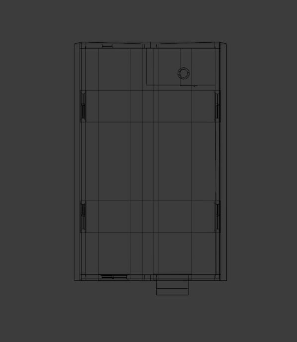 Old Wooden House Low-poly 3D model_23