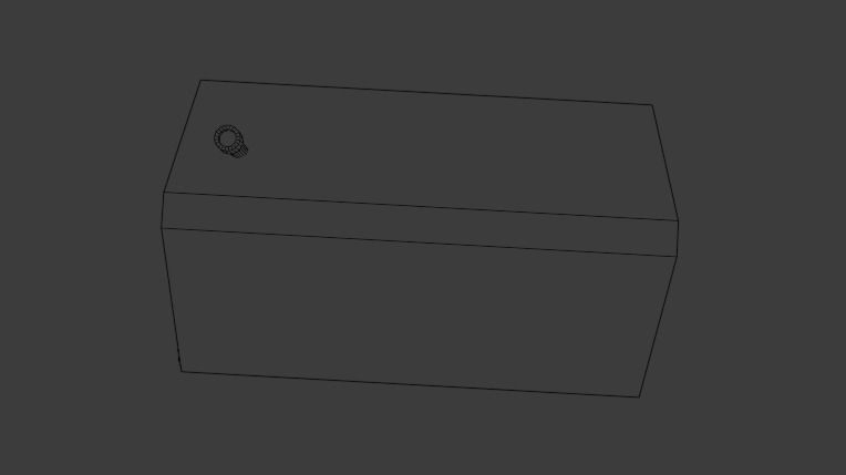 Old Wooden House Low-poly 3D model_16