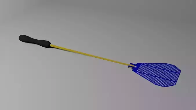 Fly Swatter Low-poly 3D model