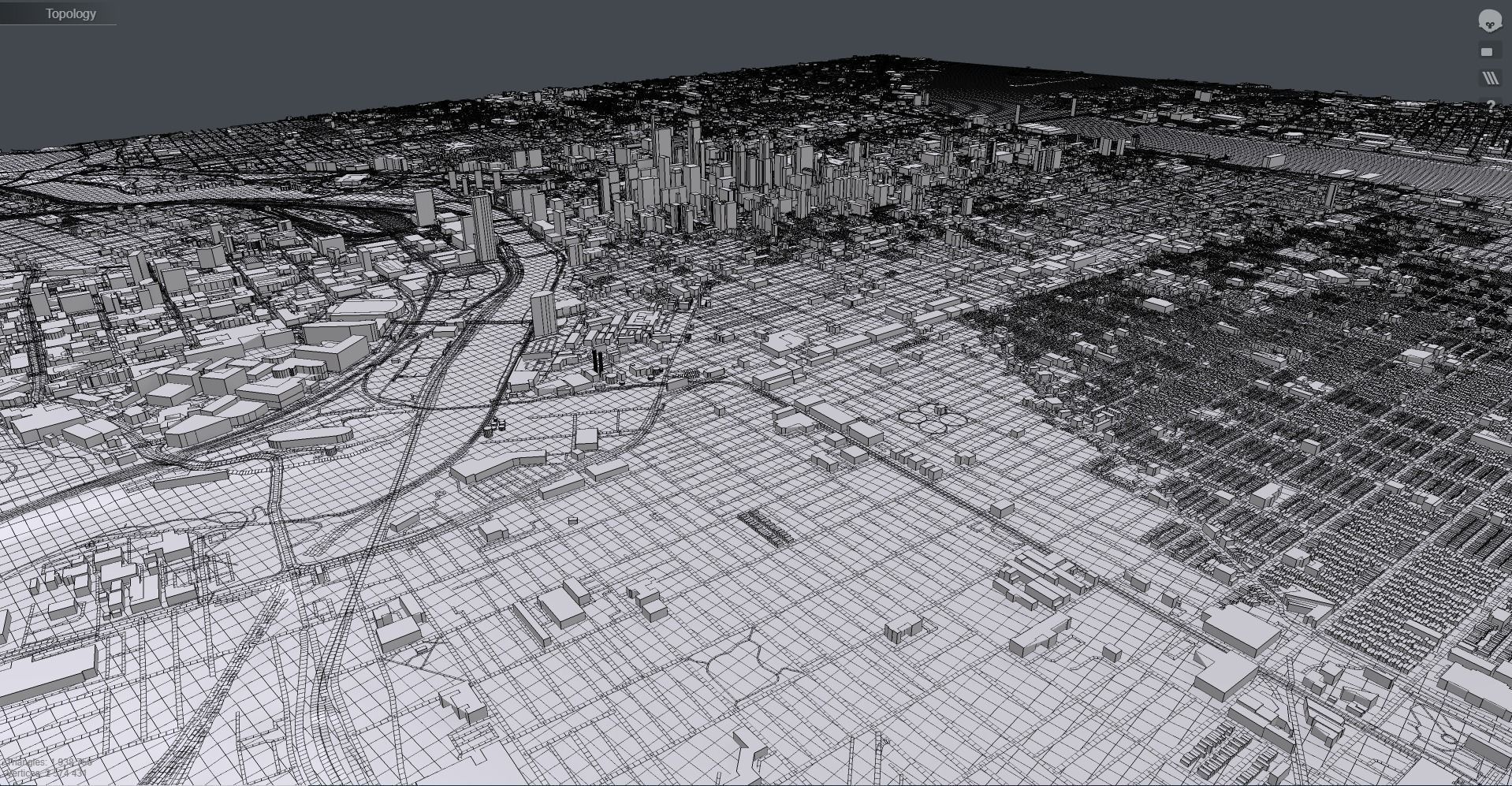 Cityscape Philadelphia Pennsylvania USA 3D model_24