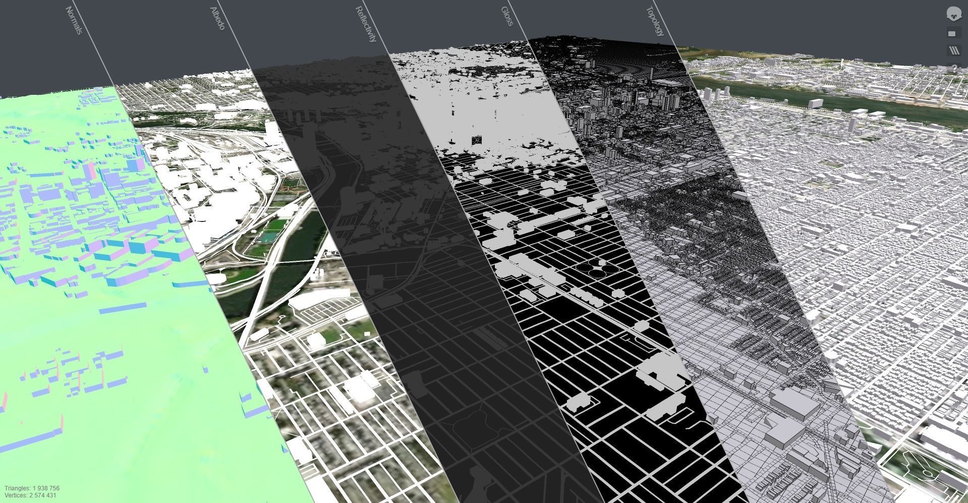 Cityscape Philadelphia Pennsylvania USA 3D model_23