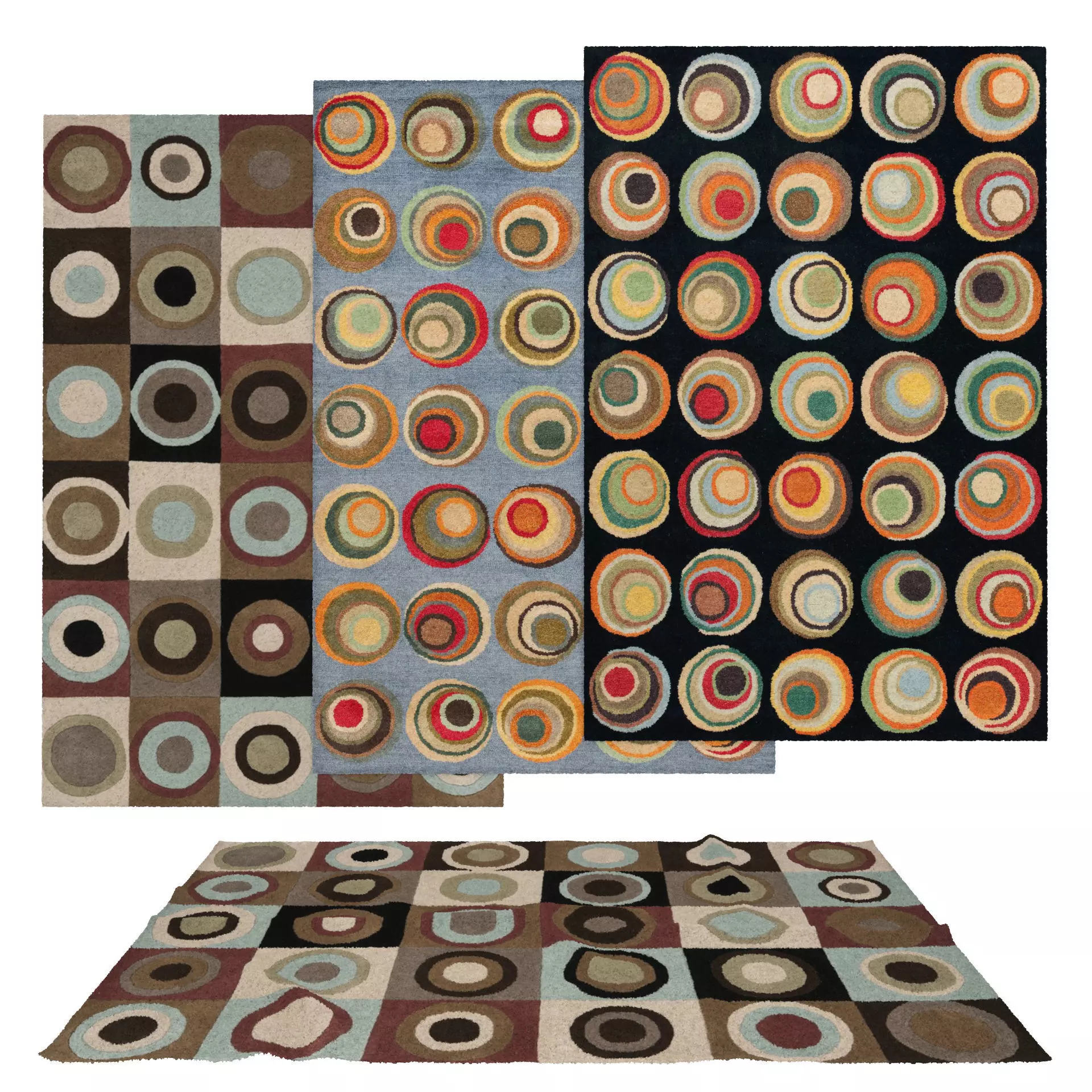 Rugs No 312 Low-poly 3D model