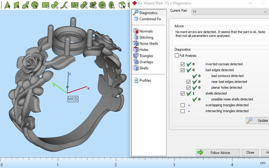 Rose  011 3D print model_14