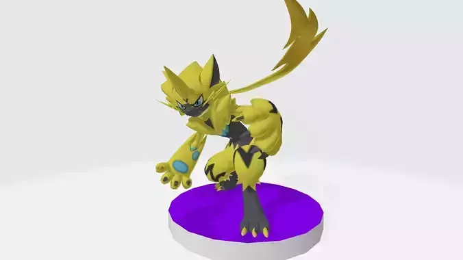 Zeraora pokemon character