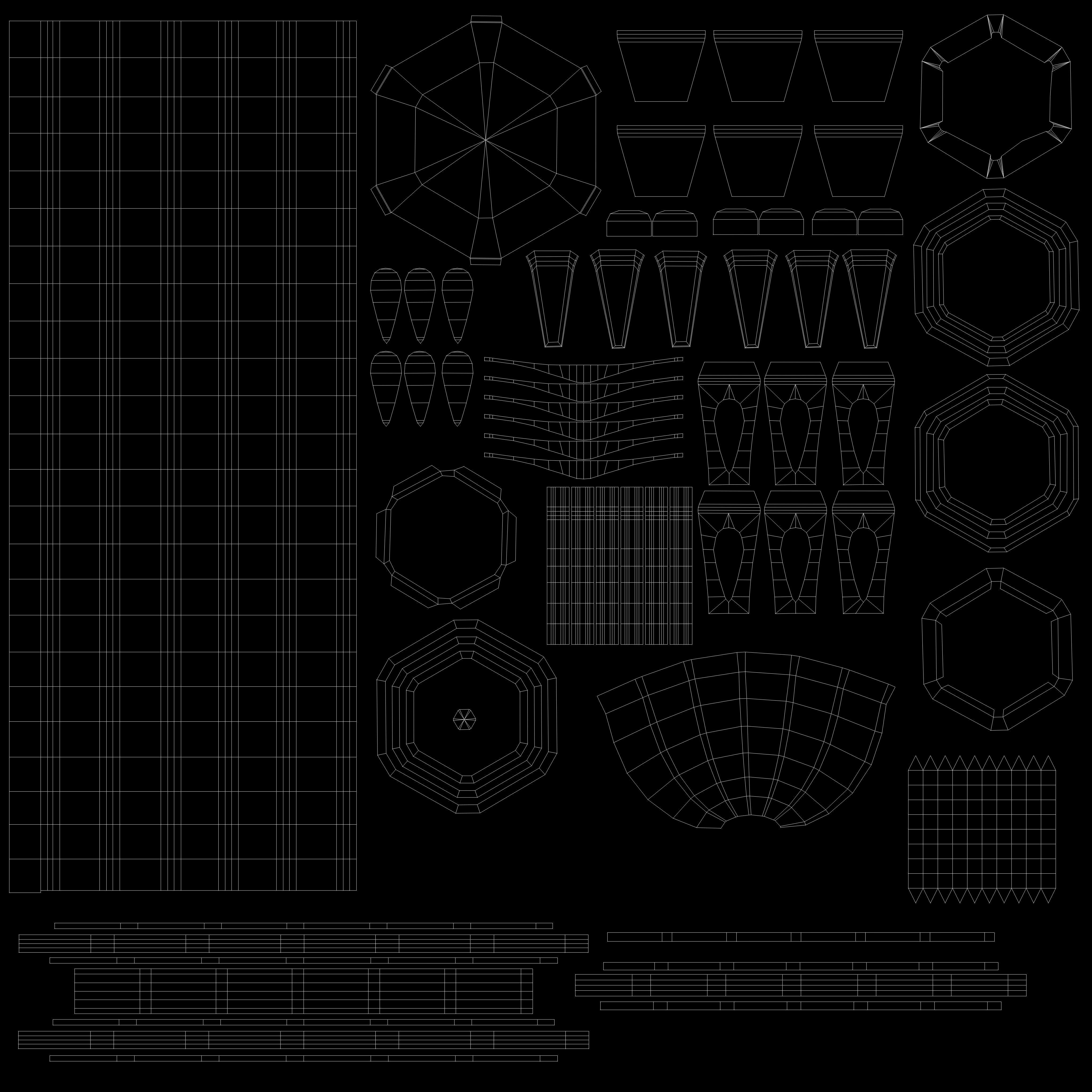 MEDIEVAL BUNDLE PACK Low-poly 3D model_3