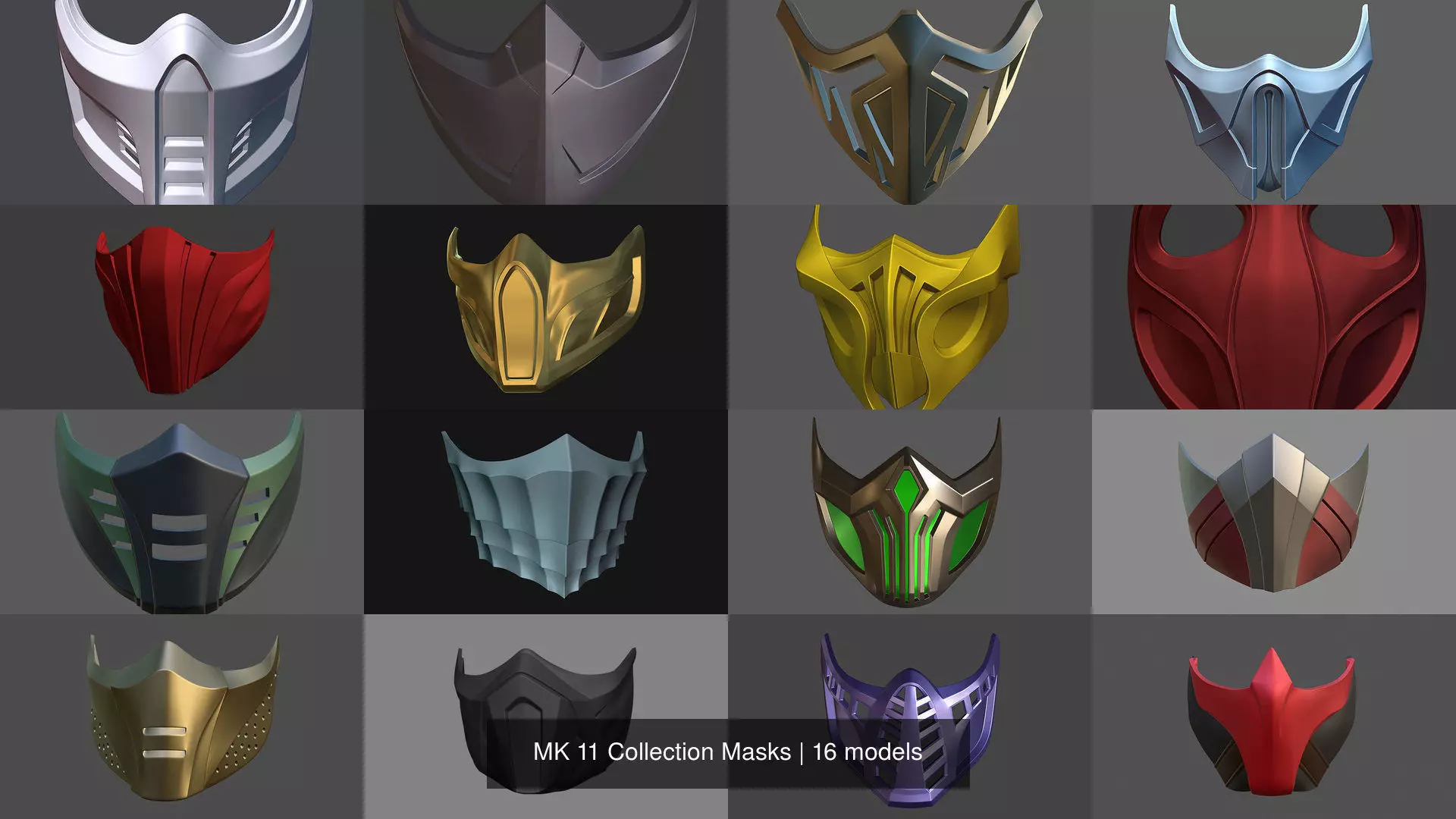 MK 11 Collection Masks _0