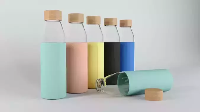 Water Bottle - Glass 