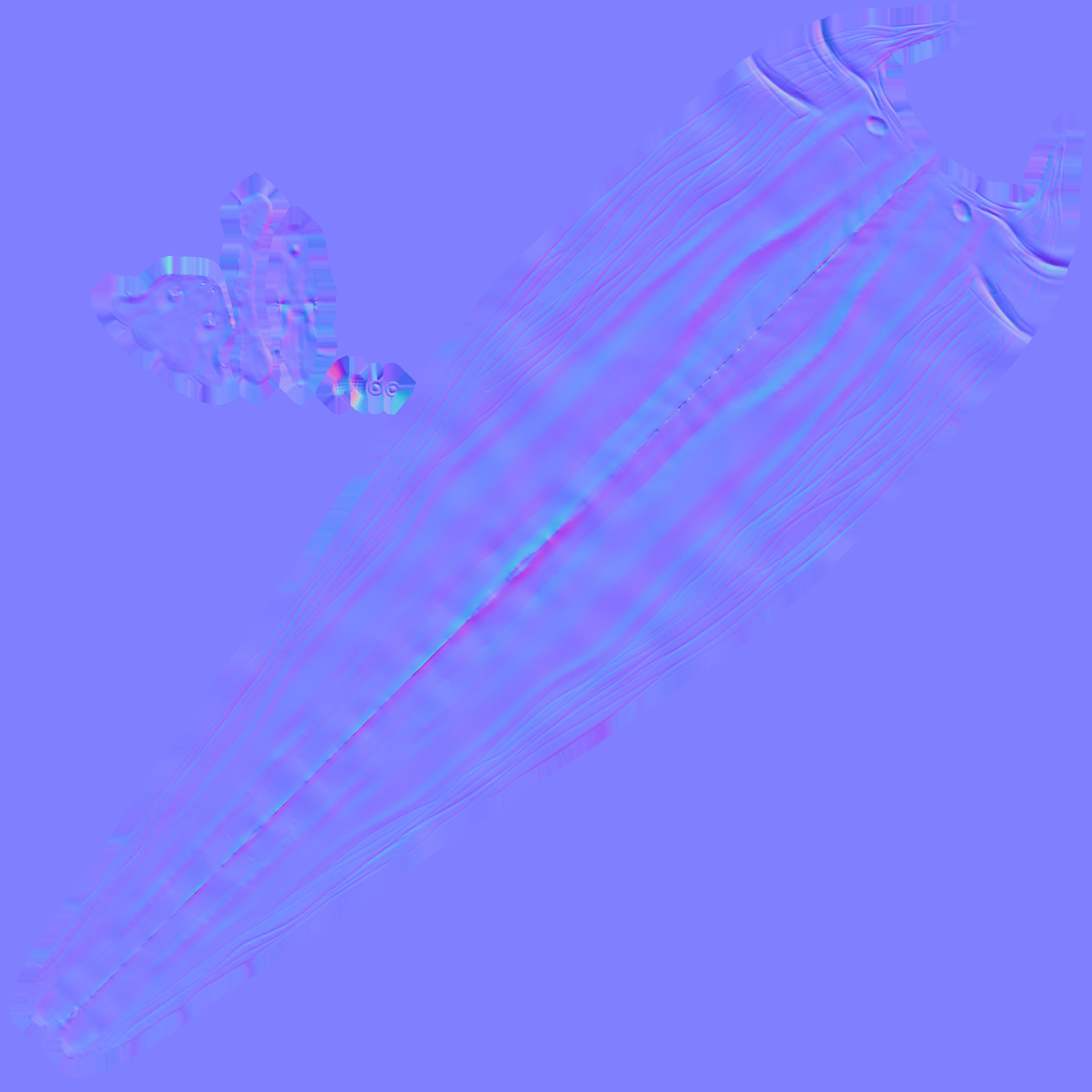 Abisal Monster Low-poly 3D model_9