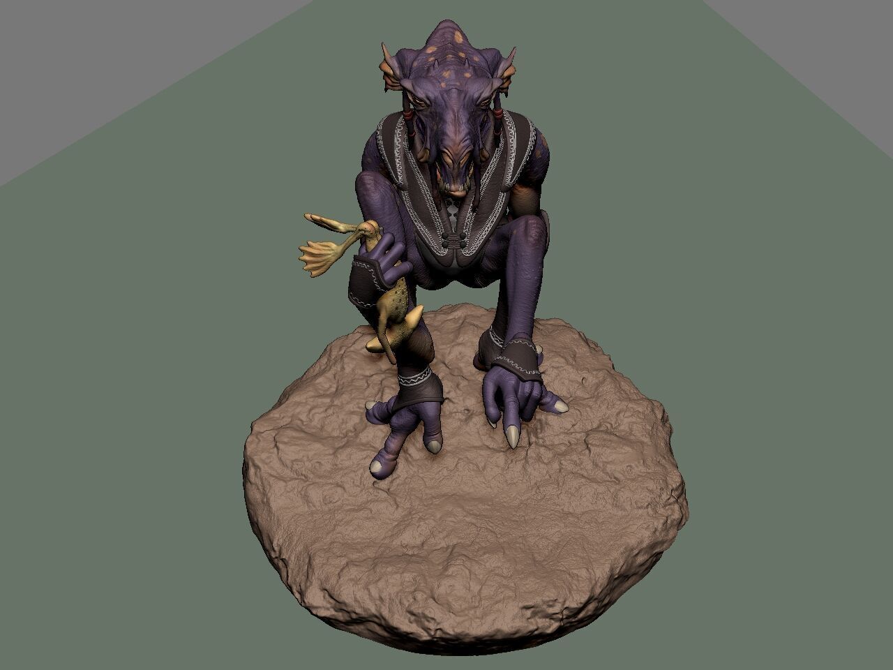 Sebulba star wars creature 3D print model_50