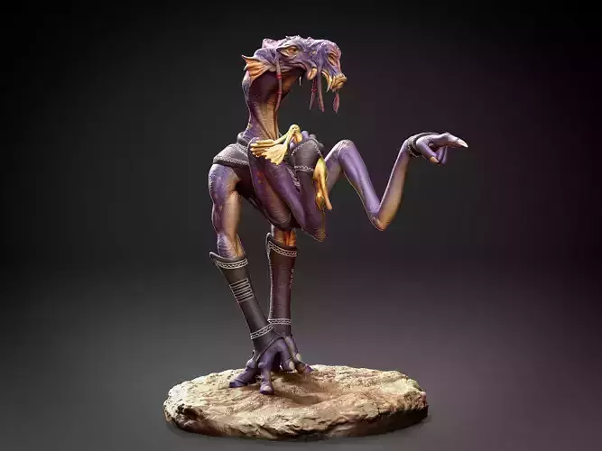 Sebulba star wars creature 3D print model