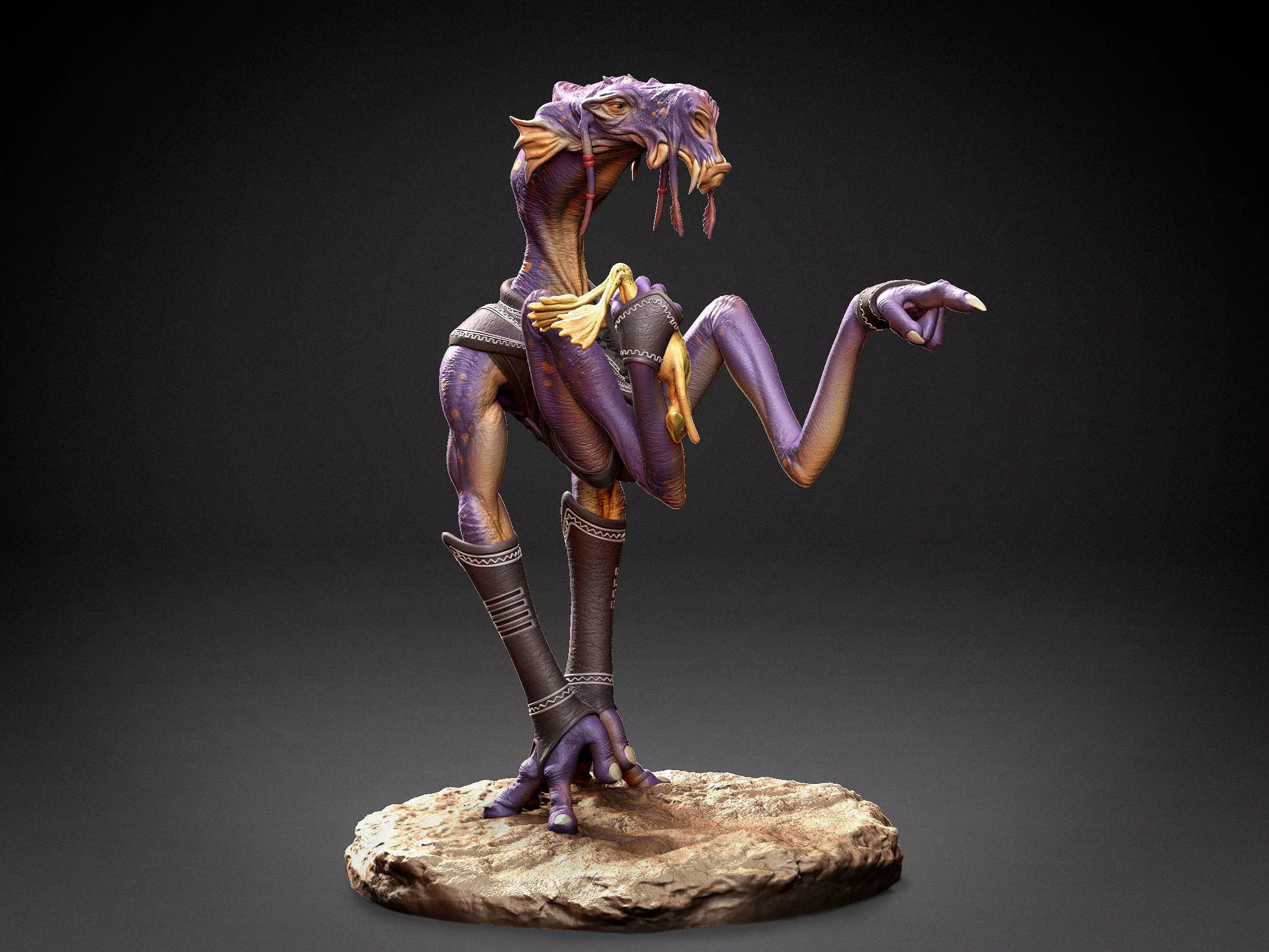 Sebulba star wars creature 3D print model_0