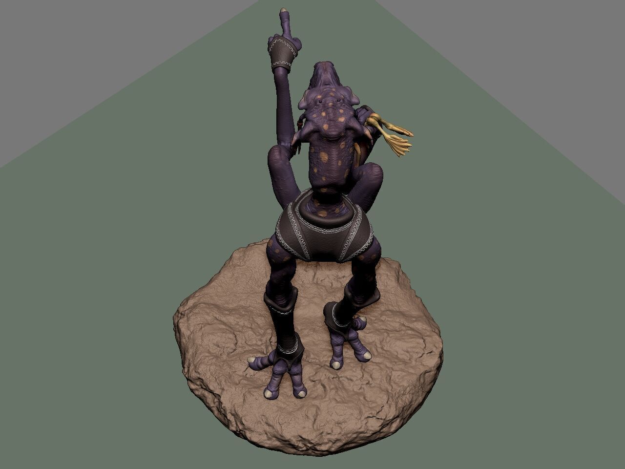 Sebulba star wars creature 3D print model_57