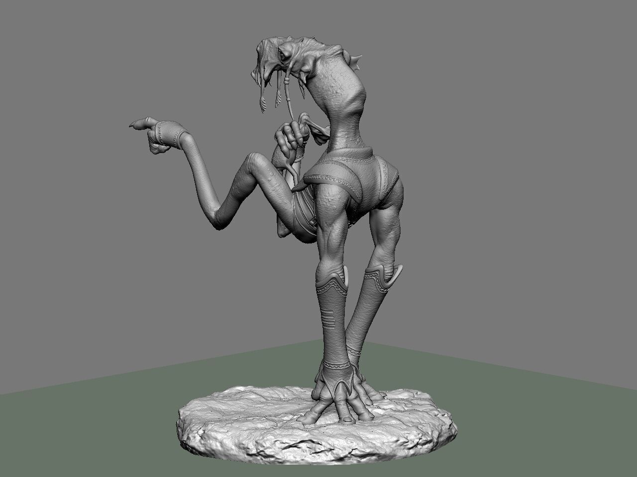Sebulba star wars creature 3D print model_11