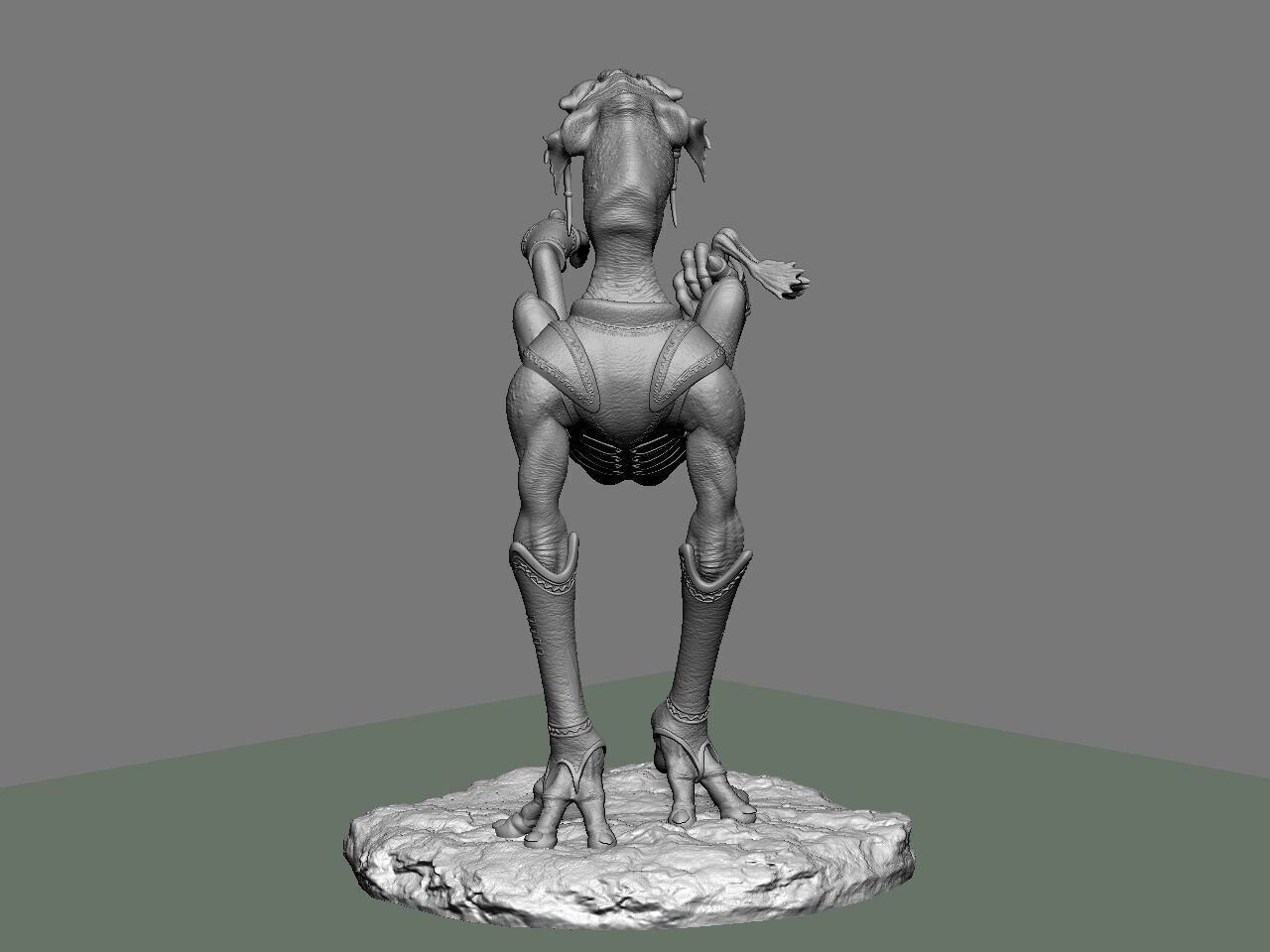 Sebulba star wars creature 3D print model_9