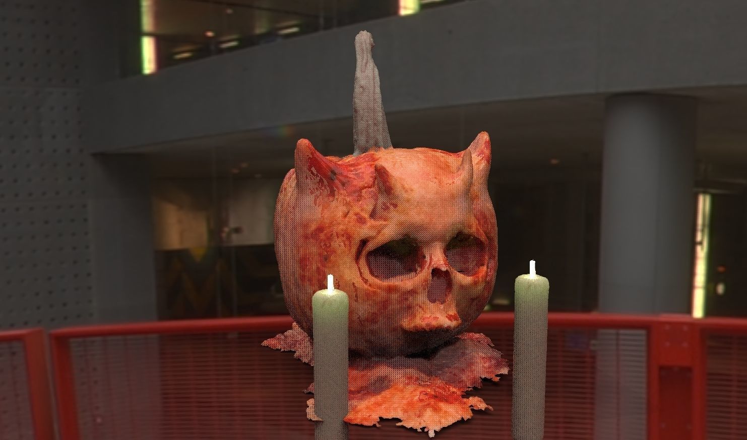 Scull Pumpkin collection  3D model_3