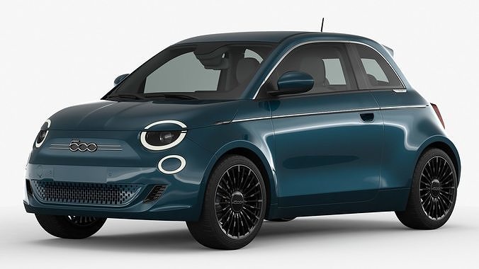Fiat 500 2021 3D model