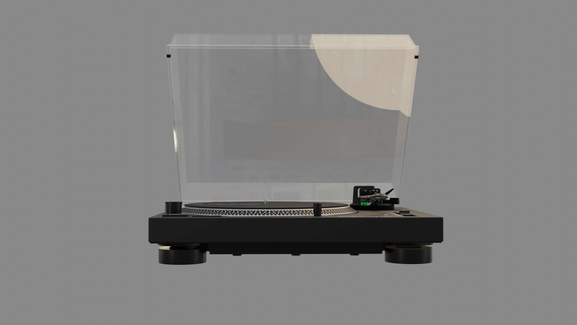 AUDIO-TECHNICA turntable 3D Model Collection_11