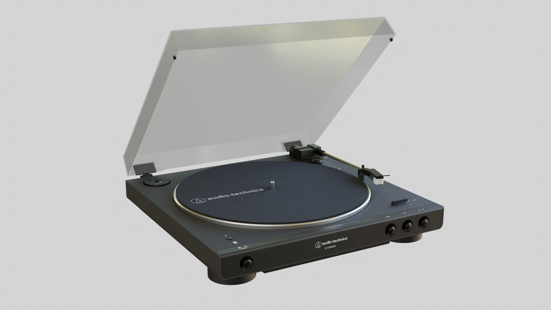 AUDIO-TECHNICA turntable 3D Model Collection_4