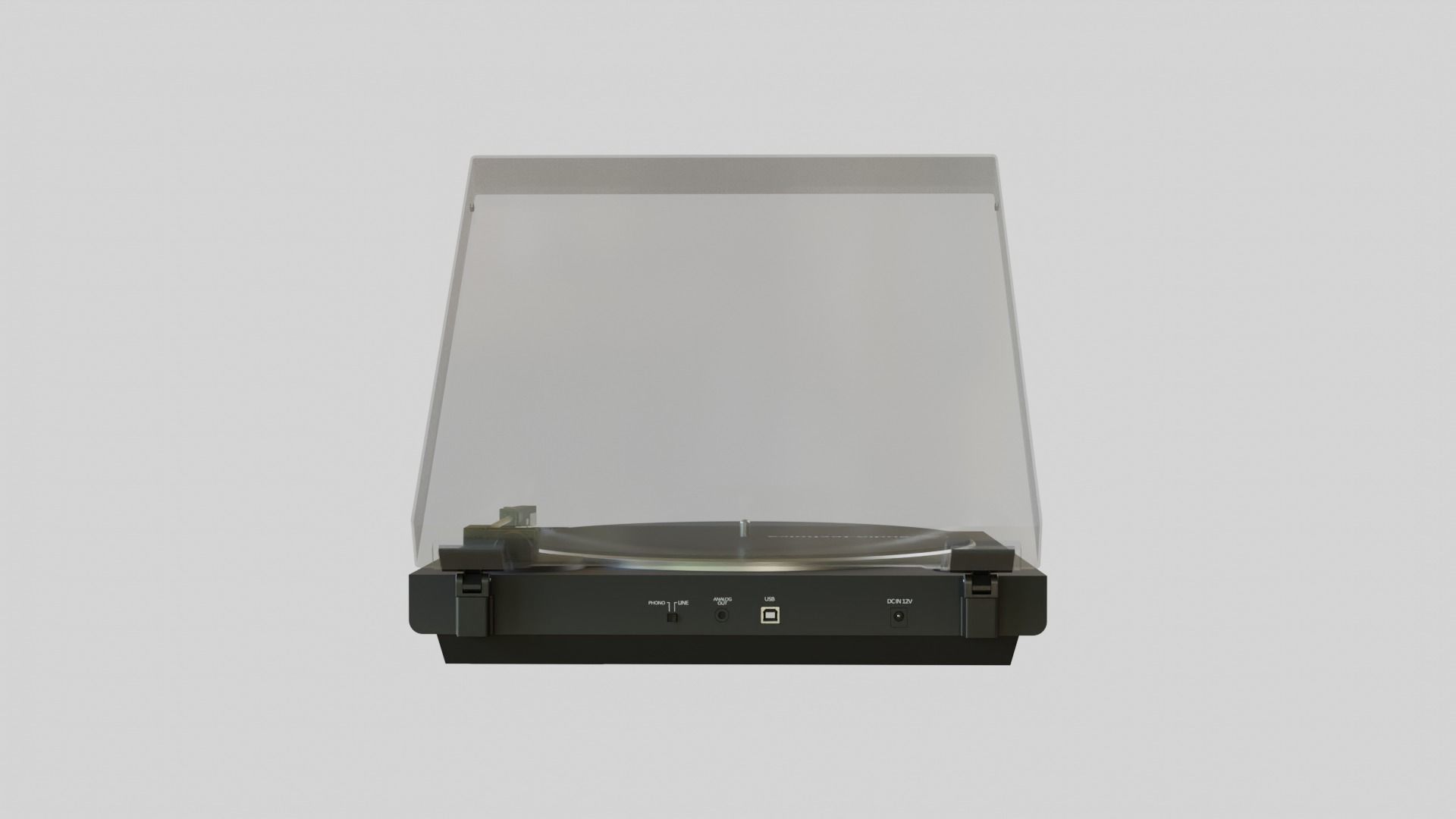 AUDIO-TECHNICA turntable 3D Model Collection_7
