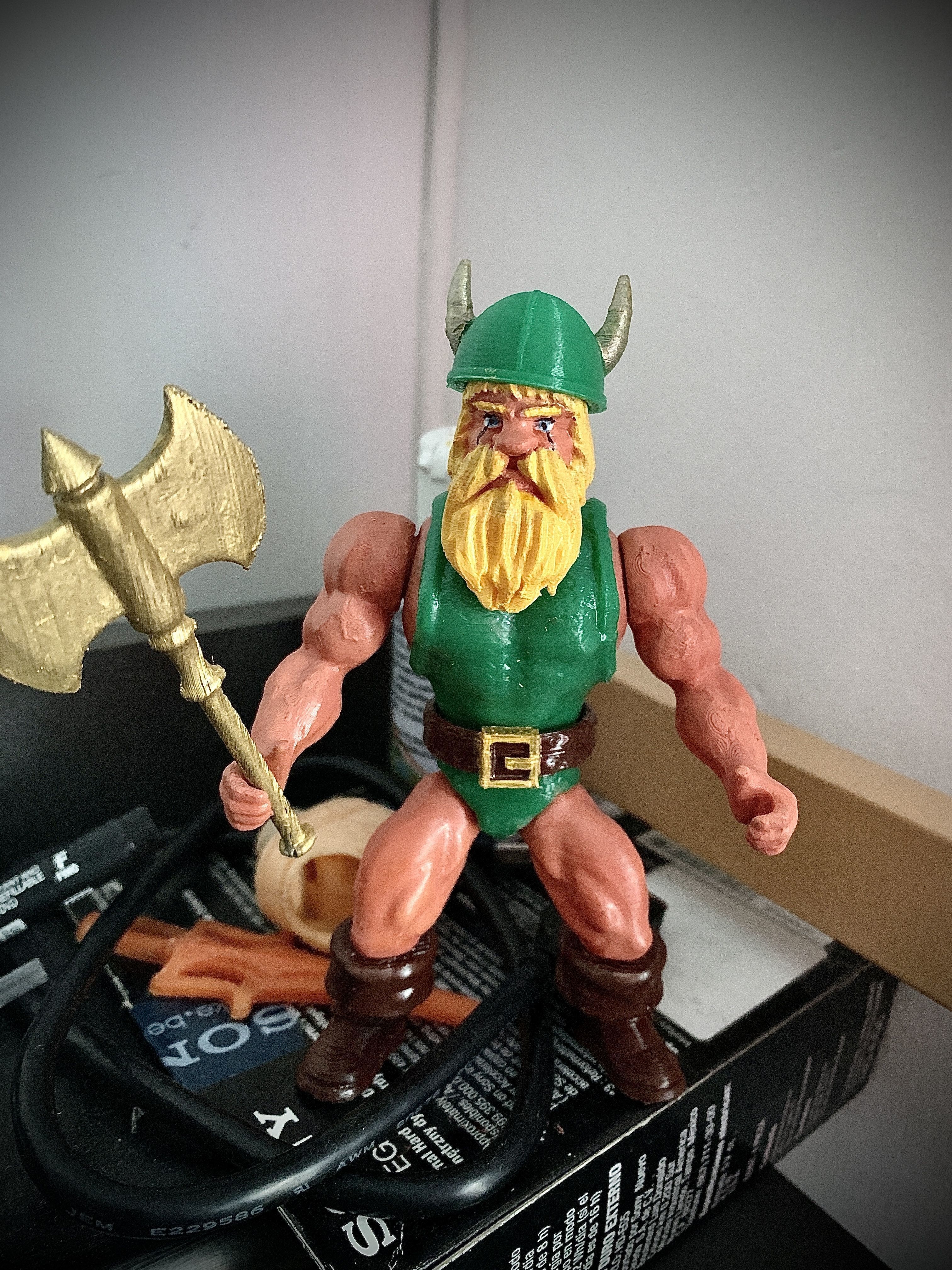 Gilius Thunderhead - GOLDEN AXE  3D print model_7