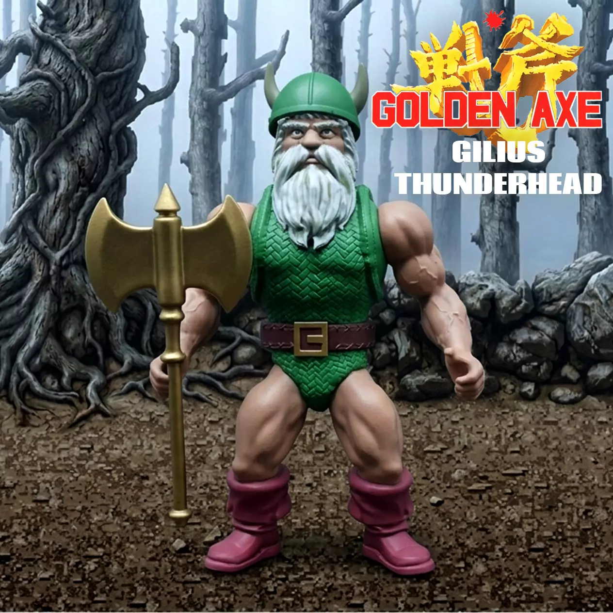 Gilius Thunderhead - GOLDEN AXE 3D print model