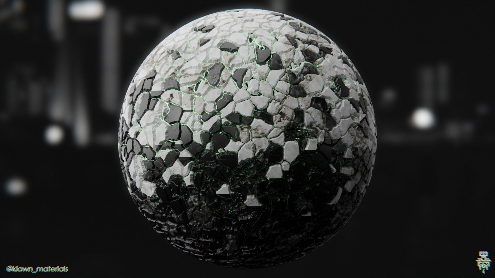 Blender Procedural Marble Material Texture_3