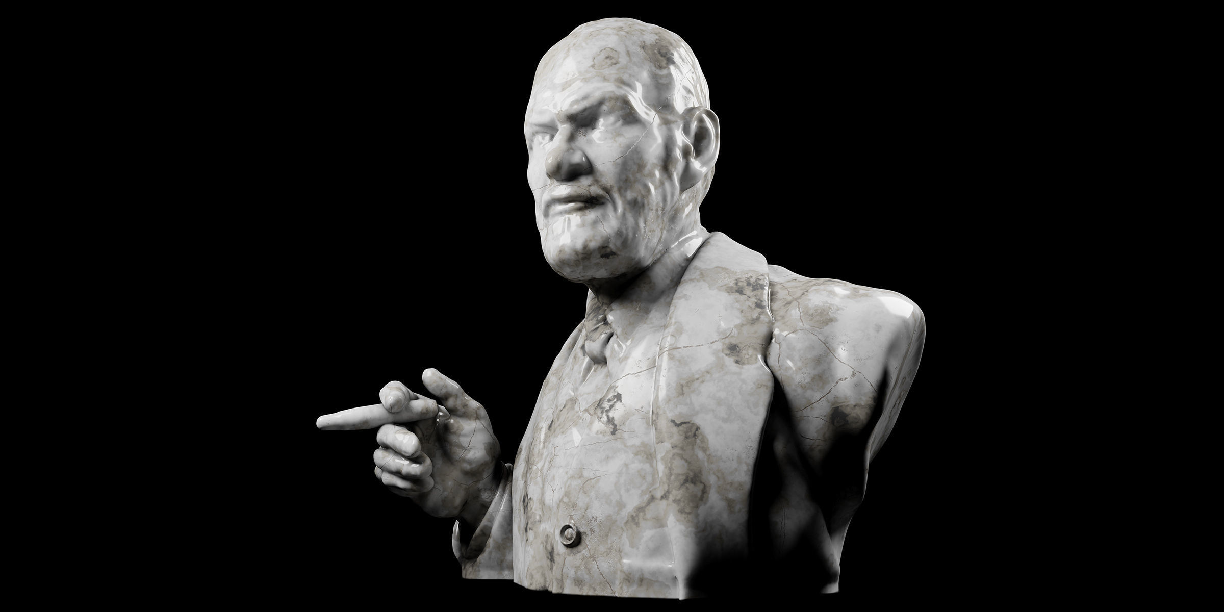 Blender Procedural Marble Material Texture_9
