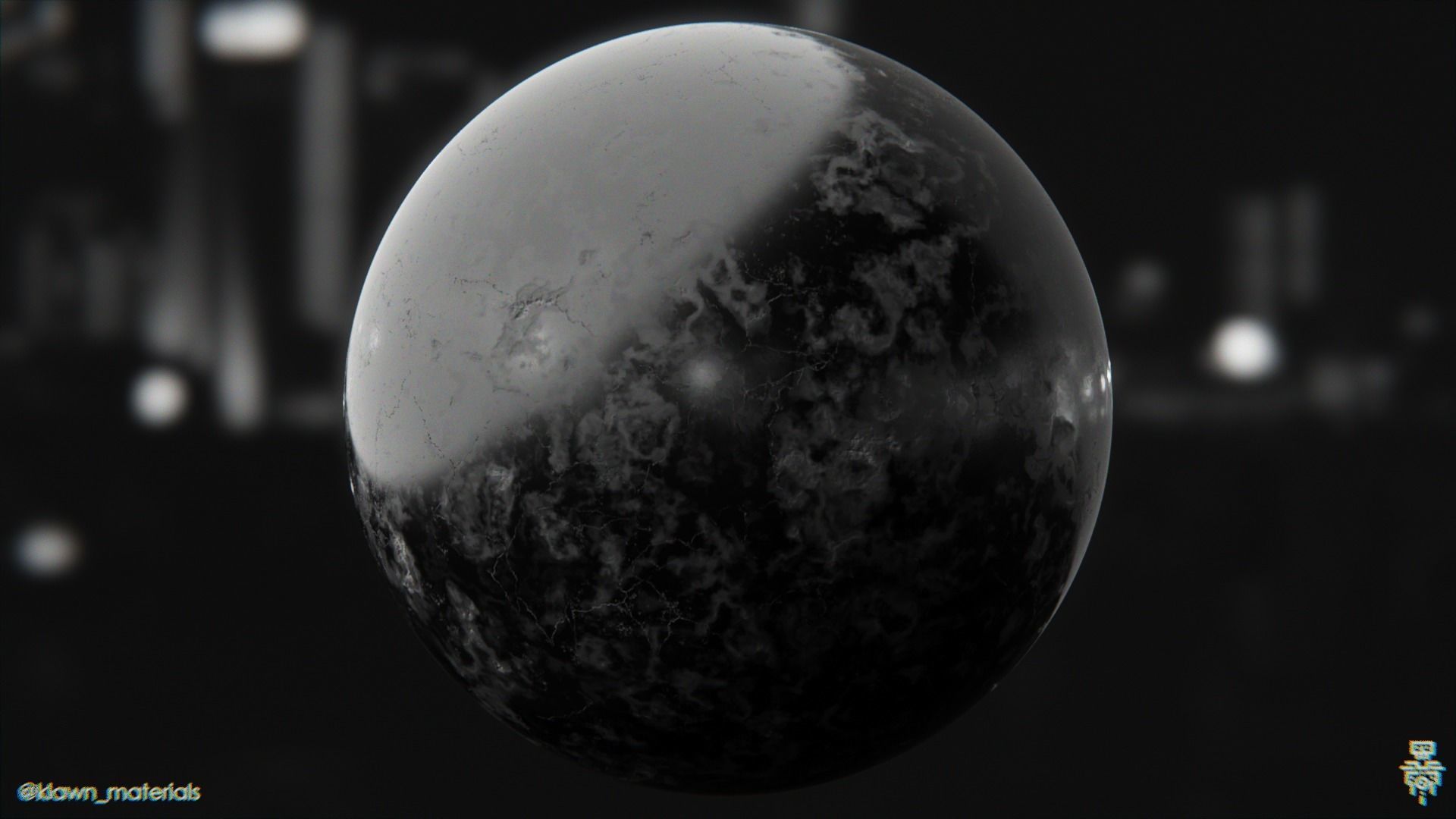 Blender Procedural Marble Material Texture_1