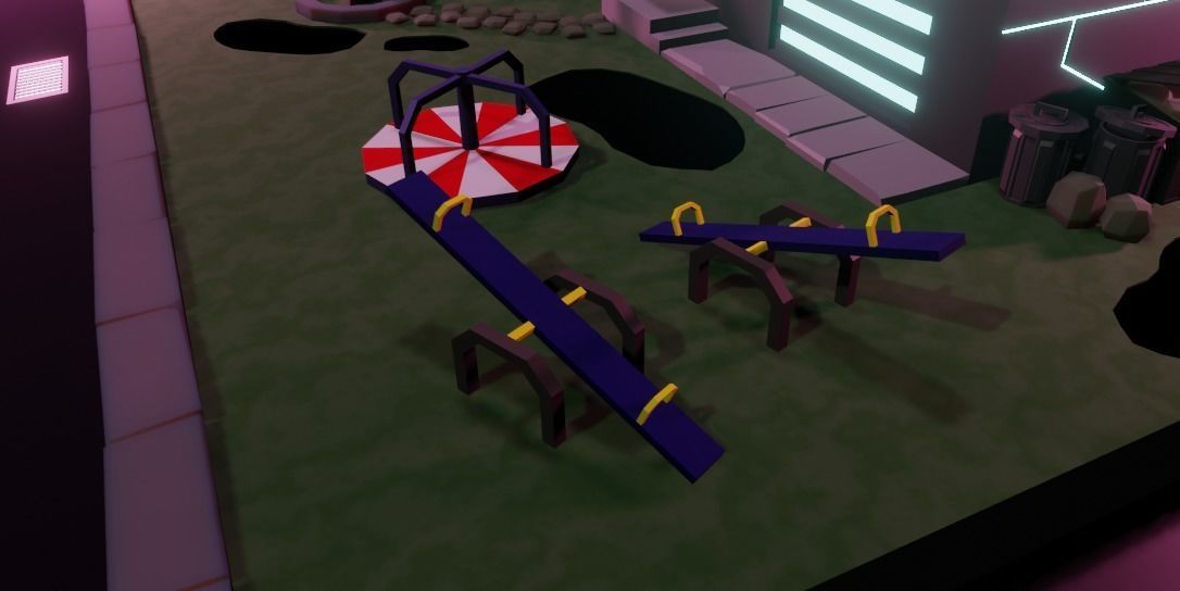 Original house low-poly game ready Low-poly 3D model_3