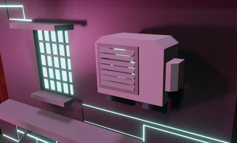 Original house low-poly game ready Low-poly 3D model_6